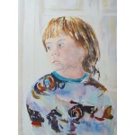 Butter Wouldn't Melt watercolour by David Harvey